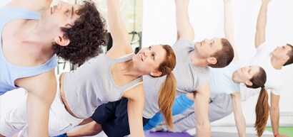 Group yoga